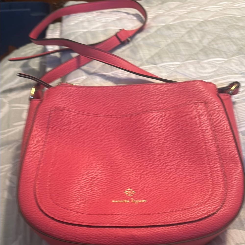 Nanette Lepore Pink Crossbody Bag with Adjustable Strap